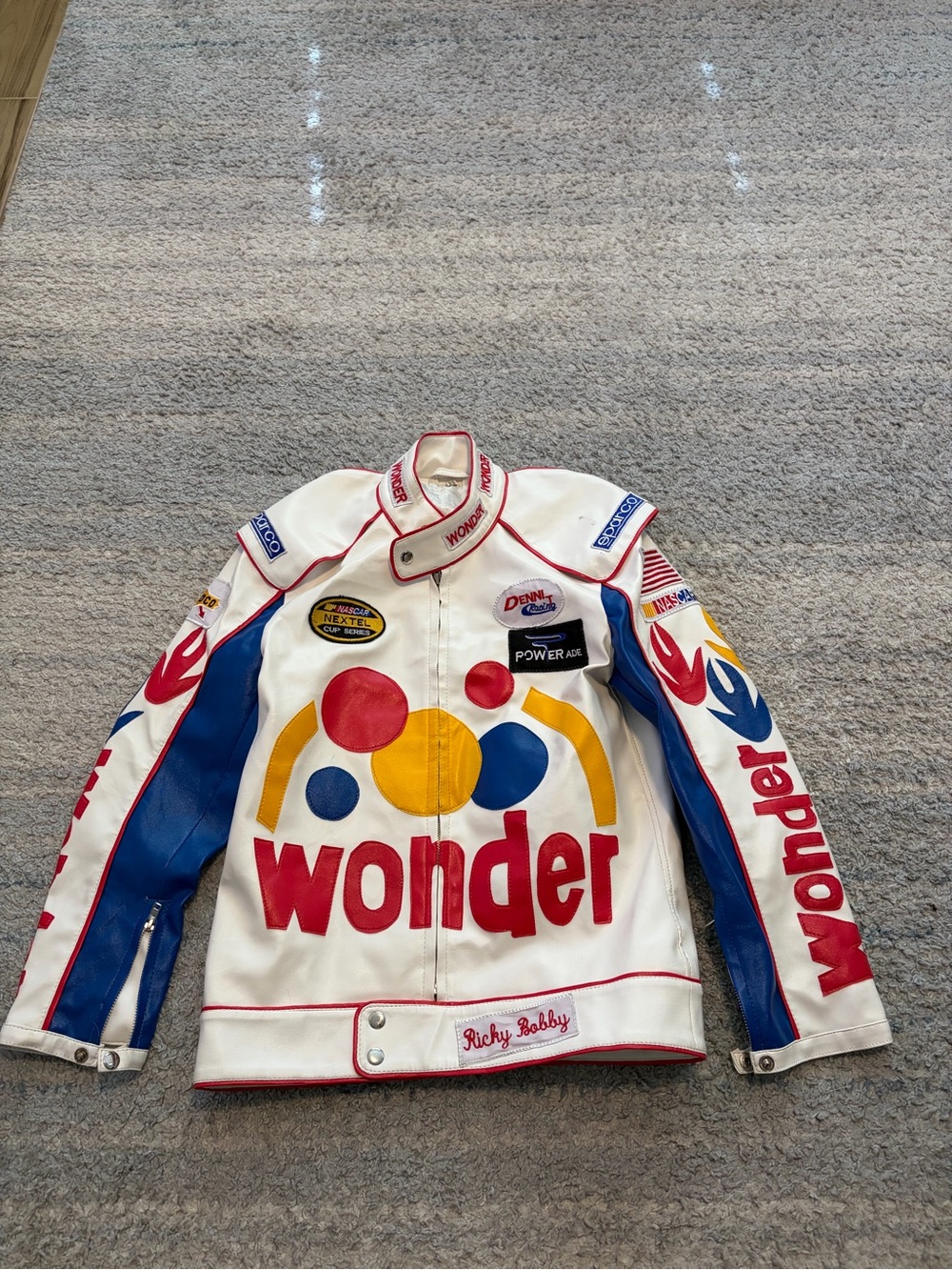 Women’s Ricky Bobby Wonder Bread Racing Jacket | Talladega Nights Costume | Hall